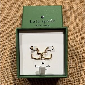 Kate Spade Gold Heart Earrings